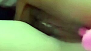 Asian Girl Attempts First-Time Anal Insertion with Vibrator During Solo Masturbation