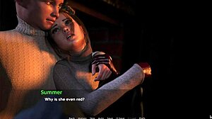 Redhead college girl kisses and fucks in anime hentai