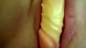 Rubbing my horny pussy with fingers, feeling so wet and ready!