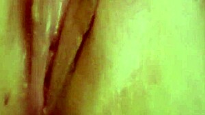 Rubbing my horny pussy with fingers, feeling so wet and ready!