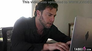 korean babysitter seduces guy watching hidden camera