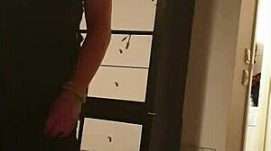 Norwegian Girl Changes Clothes