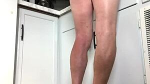 Quiet time in the kitchen