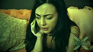 Taboo Doggystyle With Brunette Teen