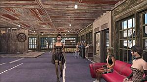 Fallout 4 beauty vertigo fashion in anime hentai brunette