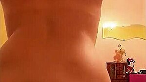 Bold PAWG Teasing Nude in Public