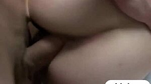 woman gets screwed in cream rolling cart