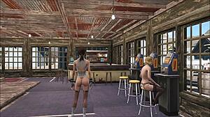 Fallout 4 beauty vertigo fashion in anime hentai brunette