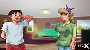 Summertimesaga: Exhausted Teen Gives Her Milk In Episode 1 86