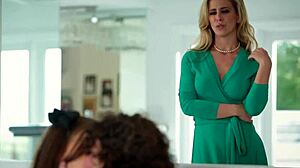 Cherie DeVille lures a teen into a threesome with a monster cock.