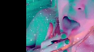 She dives into wet muff play, groping big tits while fingering tight pussy with toys for intense squirting