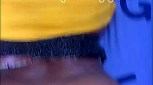 Rough Back Shots Blast Huge Cum On Round Ebony Ass