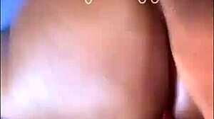 Rough Back Shots Blast Huge Cum On Round Ebony Ass