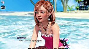 Detailed Gameplay of Sunshine Love Part 8 with Blonde Teen