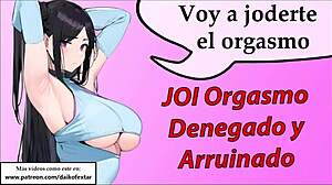 I'll dominate you repeatedly until you can't take more - Spanish JOI audio