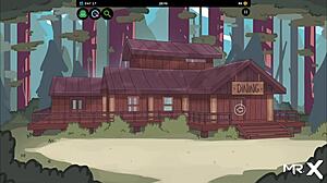 Teen Gets Ass Face in Cartoon Anal Scene