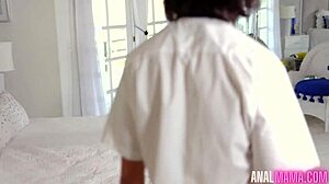 Overprotective Stepmom London River Feels Intense Emotions During Hardcore Anal Assfucking with Petite British Amateurs