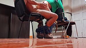 Hidden Cam Catches Nataly Delpech Bent Over in Lingerie for Doggystyle Fuck!