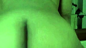 Beautiful milf housewife rides cock in reverse cowgirl.