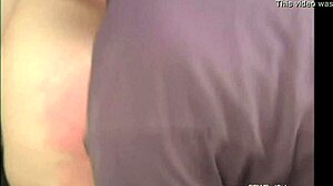 I am gonna spank this bbw amateur's chubby ass hard in our homemade milf session