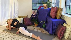 Flexibility stretches for dancers and cheerleaders.