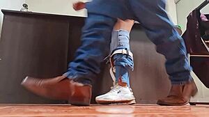 Hidden Cam Catches Nataly Delpech Bent Over in Lingerie for Doggystyle Fuck!