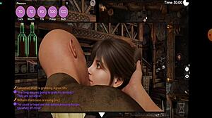 Hey agnes, show off those big tits as the perverted maid?