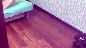 She Sucks Before Intense Sex with Big Tits and Lingerie