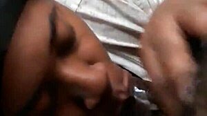 I made cheating wife Sonya suck my cock intensely