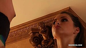 Adriana and Allie in FFM anal threesome