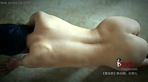 very sexy chinese model poses for photos