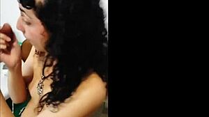 Alice Drummond Tests New Toy Before Anal Scene with Holly Ruby in Backroom