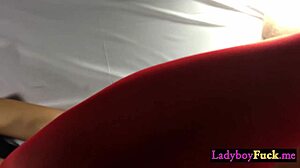 Handcuffed Thai Ladyboy Sucks White Dick Then Gets Ass Fucked