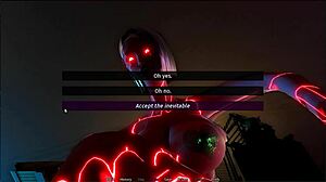 lets play halloween with the rift robot lady