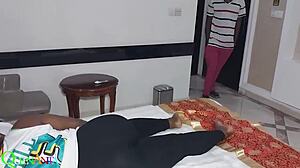 Horny Asian Hookup Lady Sucks Big Cock Hard