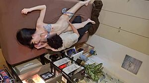 Hidden Camera Seduction: Brazilian Beauty in Pickup Artist's Den