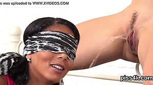 Erotic Lesbian Girls Get Covered With Piss And Burst Wet Holes