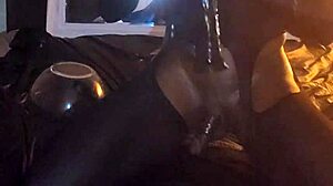 two horny lesbians, one blonde and one redhead, licking pussies to orgasm in a secluded bedroom