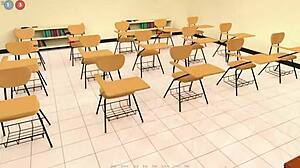 bathroom sex with slut and teen fucking