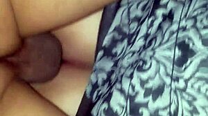 Shared Blindfolded Girlfriend Gets Creampied in Part 2