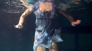 Big Bouncing Tits Underwater in the Pool