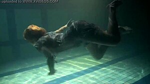 Big Bouncing Tits Underwater in the Pool