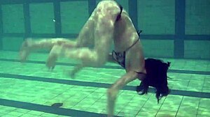 I swim naked in the pool with kristina andreeva