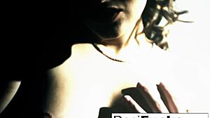 Dani Daniels flaunts amazing tits and wet pussy intensely