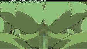 I watched the virgin couple have passionate sex after their wedding in this hentai, with cum filling the milf's pussy and cock throbbing