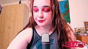 I Am A Chubby Redhead Teen Eating Chips