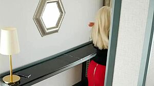 The boss fucks his secretary wife in the hotel doggystyle