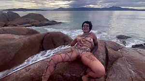 Shibari Bondage In Public Outdoors