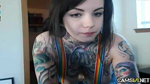 Amateur Webcam Chronicles Close-Up Model