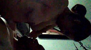 Boldly riding my latina milf bride at home